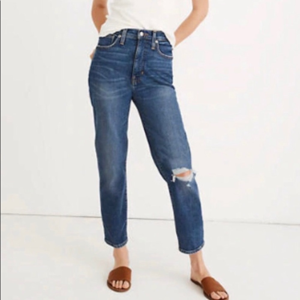 Madewell High-rise Mom Jean w29